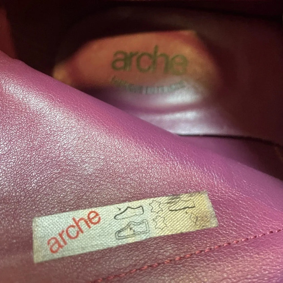 Arche Black Suede Heeled Booties Made in France size 40 or US 9 - Picture 13 of 15